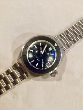 SPINNAKER Piccard 45mm Volcano Black AUTOMATIC #SP-5098-33, 550m Dive Watch